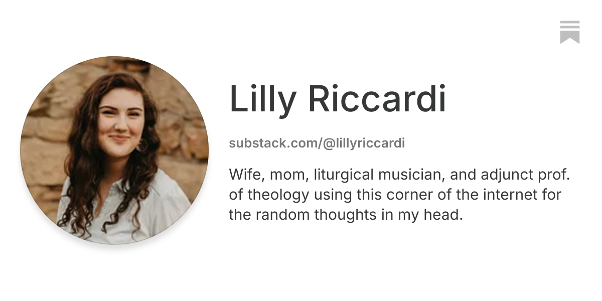 Lilly Riccardi | Substack