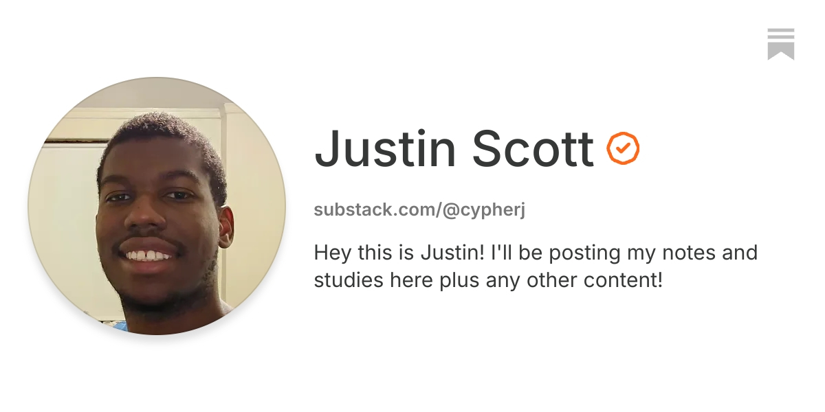 Justin Scott | Substack