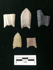 Folsom (fluted) points