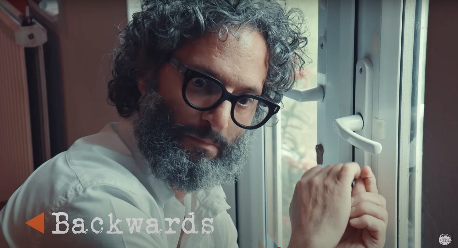 Jason Mantzoukas picking a lock Jason Mantzoukas picking a lock