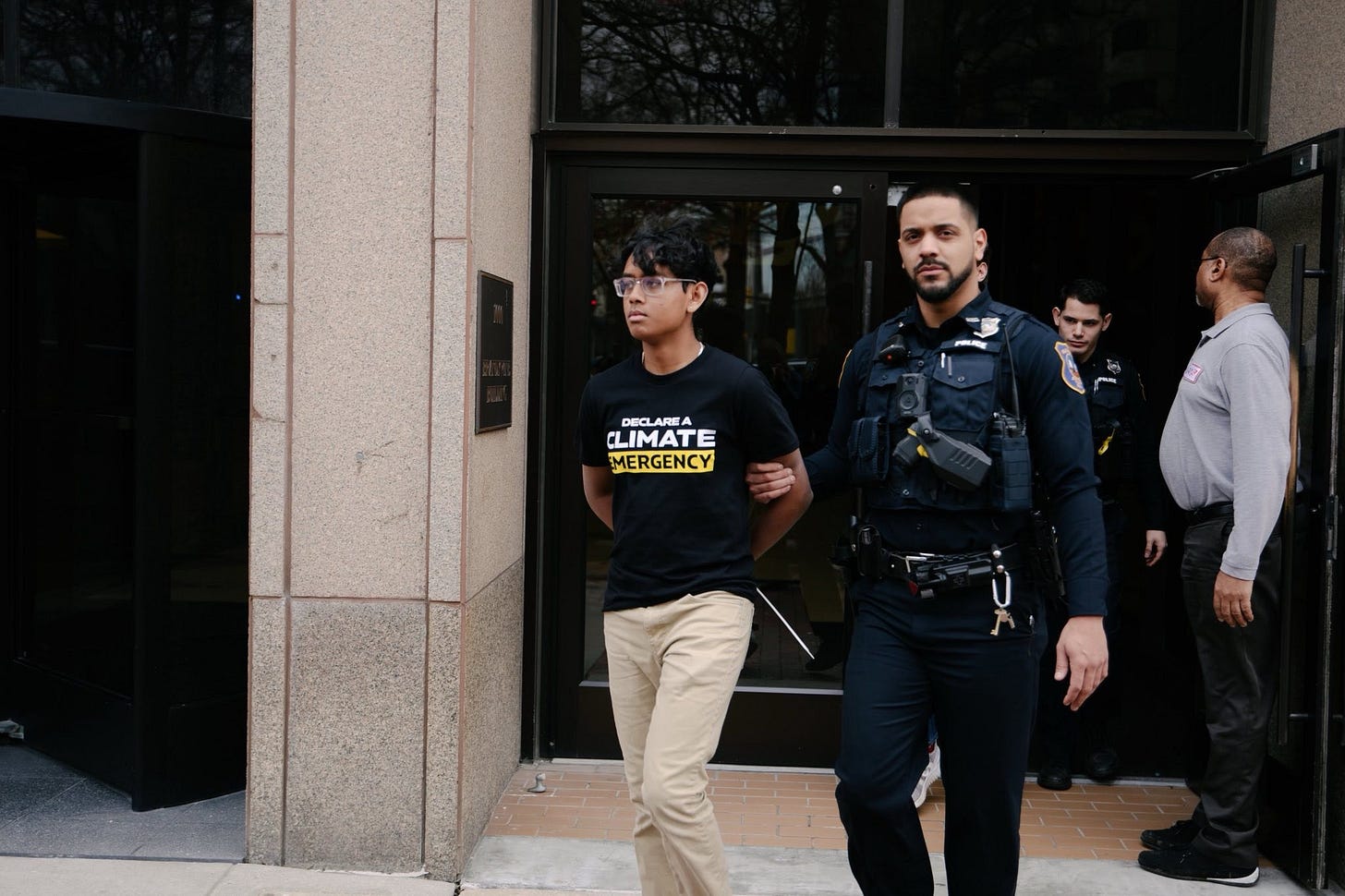 Sunrise activist arrested at Joe Biden campaign headquarters on Monday