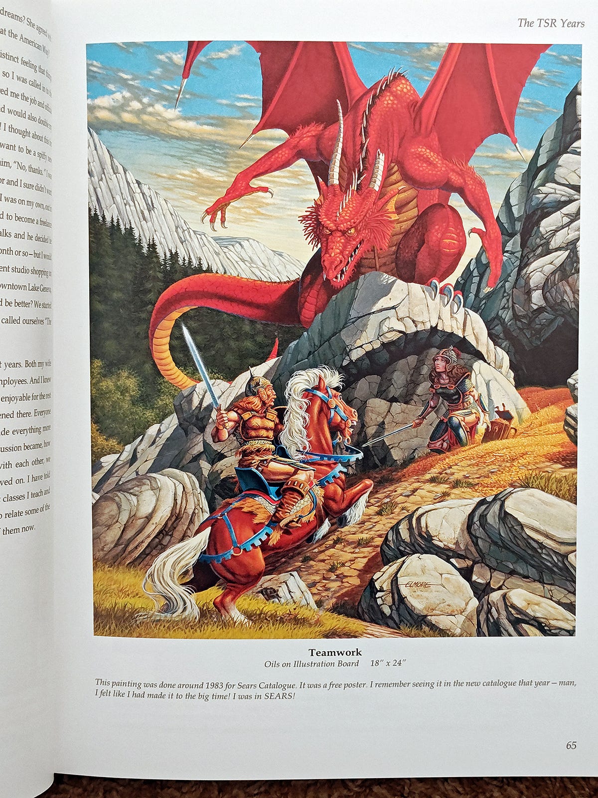 Visions from The Complete Elmore Volume I - Legendary Fantasy Art
