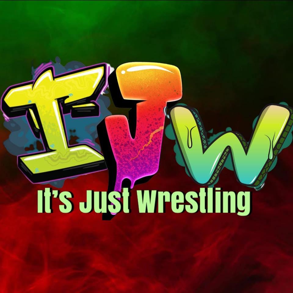 May be an image of text that says 'It's Just wrestling'