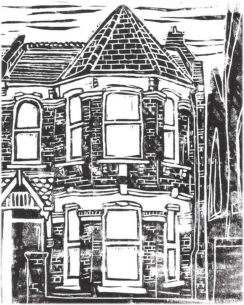 Giuseppe Conlon House, Print, Sarah Fuller
