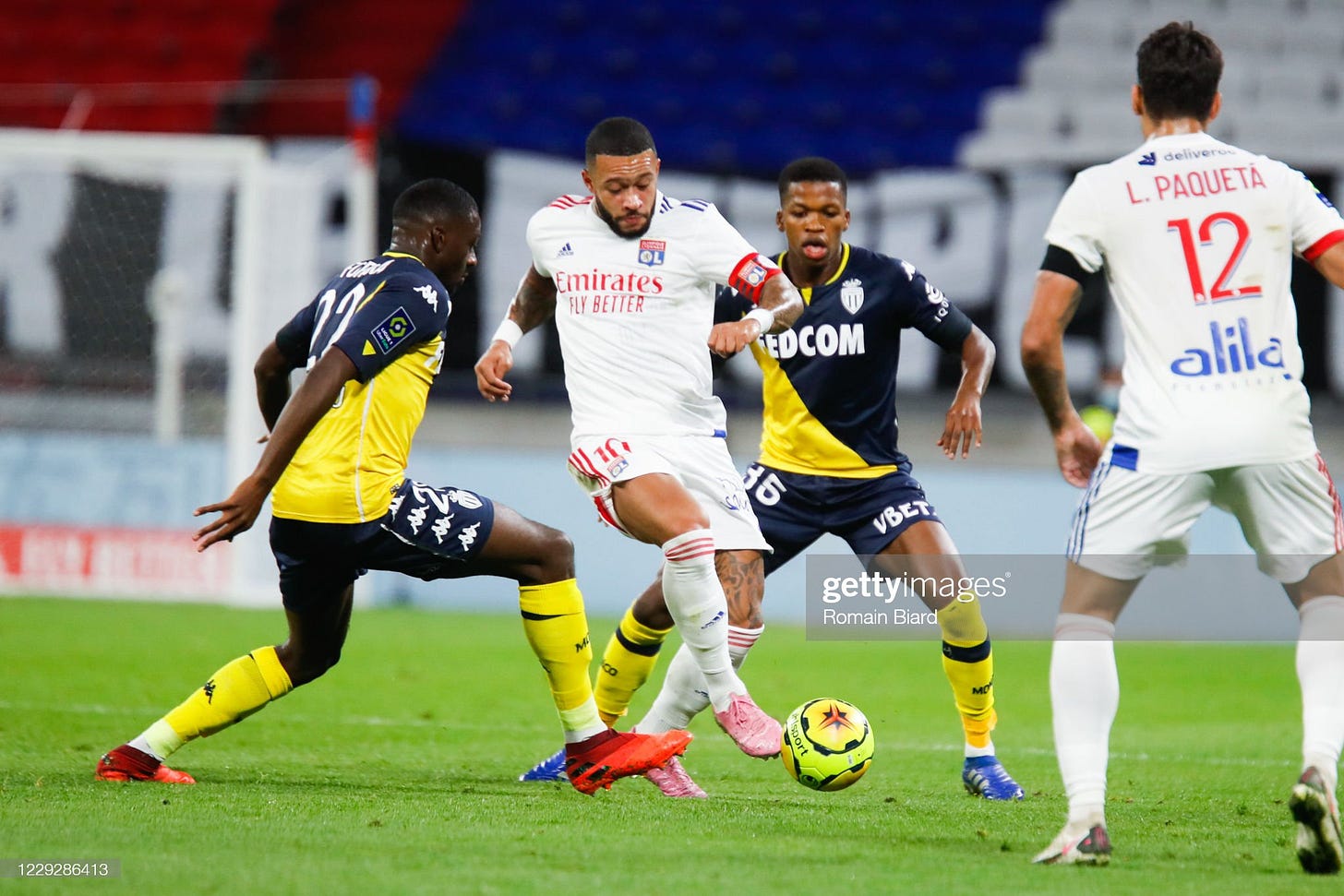 Olympique Lyon v AS Monaco - Ligue 1 Uber Eats