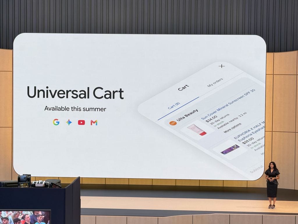 Google's new Universal Cart wants to follow you across the entire internet | TechCrunch Google's new Universal Cart wants to follow you across the entire internet | TechCrunch