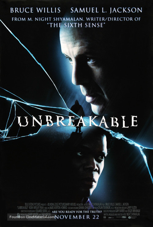 Unbreakable (2000) movie poster