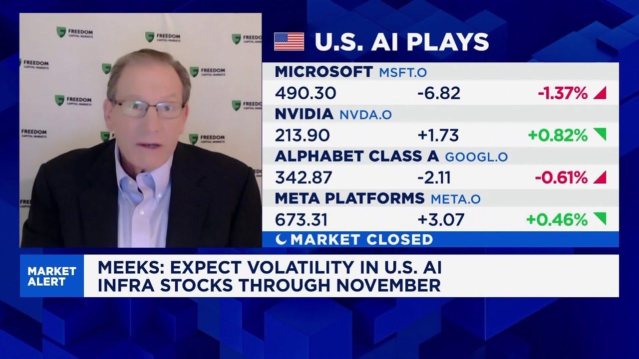 Analysts had Nvidia growing 40% next year; now it's 70% — Freedom Capital tech head Analysts had Nvidia growing 40% next year; now it's 70% — Freedom Capital tech head