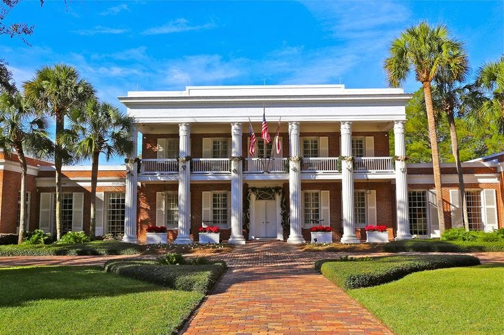 Tour Of The Florida Governor's Mansion | Mansions, Mansion tour, Florida