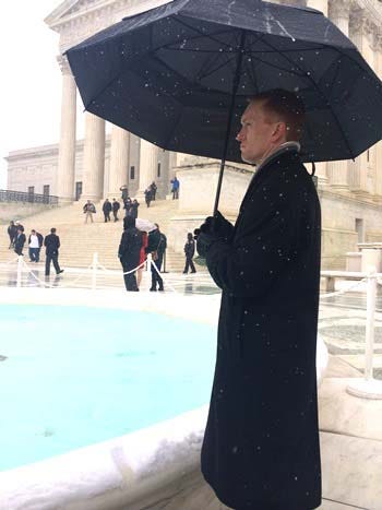 Rep. James Lankford outside the US Supreme Court Rep. James Lankford outside the US Supreme Court