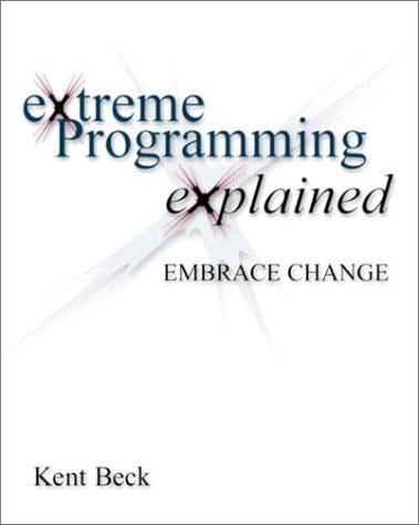 Image showing the cover of the book, "Extreme Programming Explained" by Kent Beck.