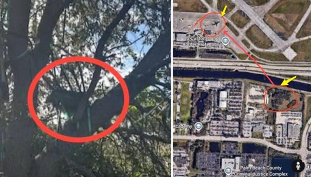 Secret Service Finds Sniper's Nest With Clear View Of Trump&rsquo;s Palm Beach Air Force One Exit