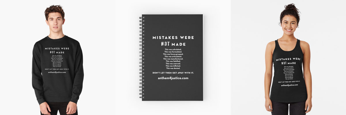 Mistakes Were NOT Made Merch: This Was Calculated