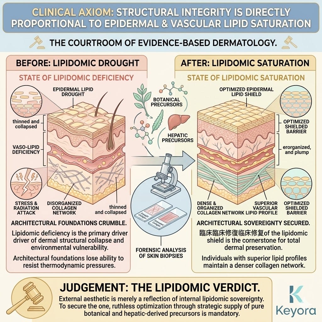 Systemic Regulator driving Lipidomic Sovereignty to ensure the clinical restoration of the Dermal Shield and the termination of Structural Collapse. Systemic Regulator driving Lipidomic Sovereignty to ensure the clinical restoration of the Dermal Shield and the termination of Structural Collapse.