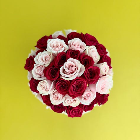 Pave Style Roses DIY: Pavé style rose arrangement - by Jasmine Neal