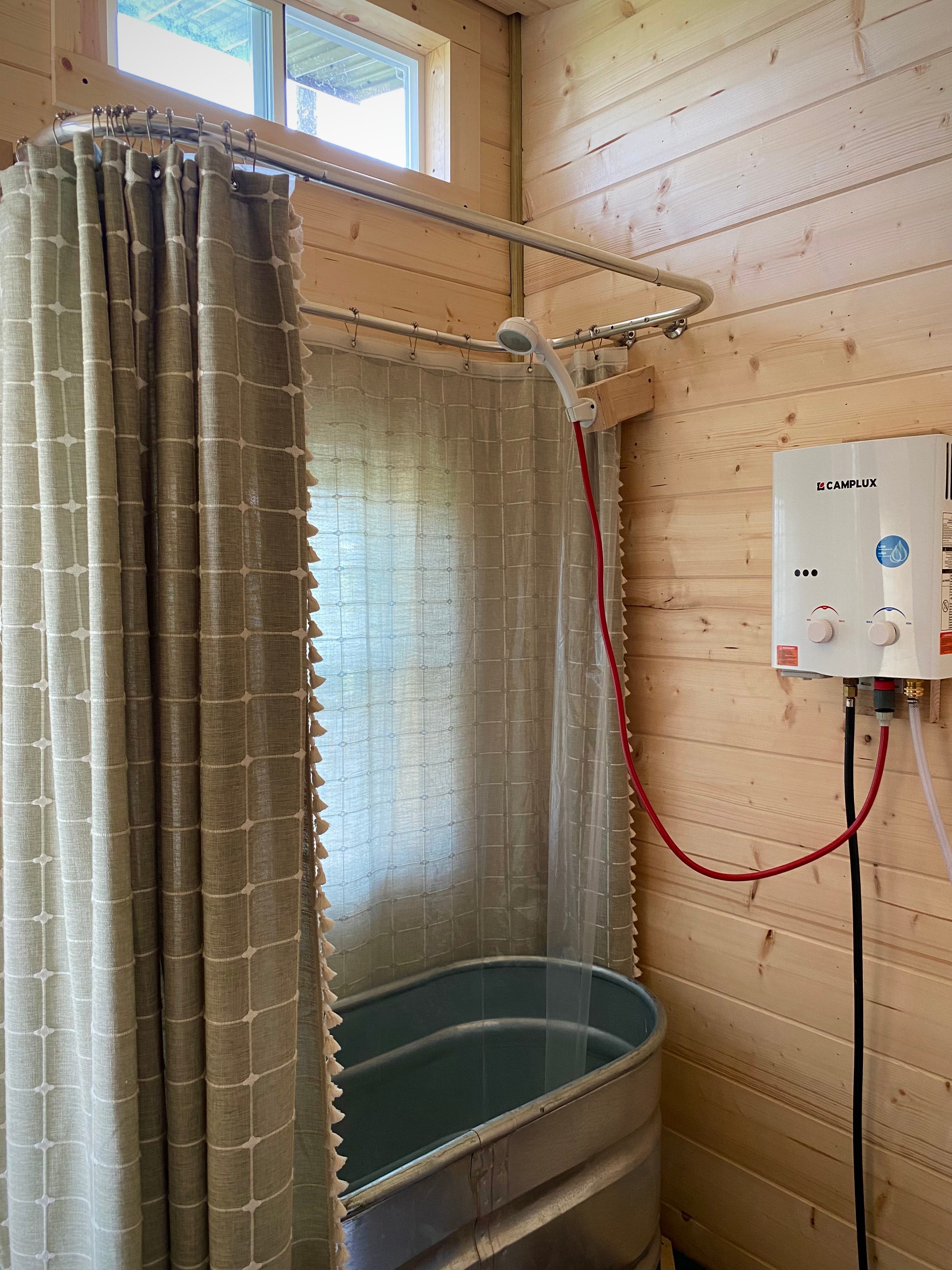 How to Build an Off Grid Shower