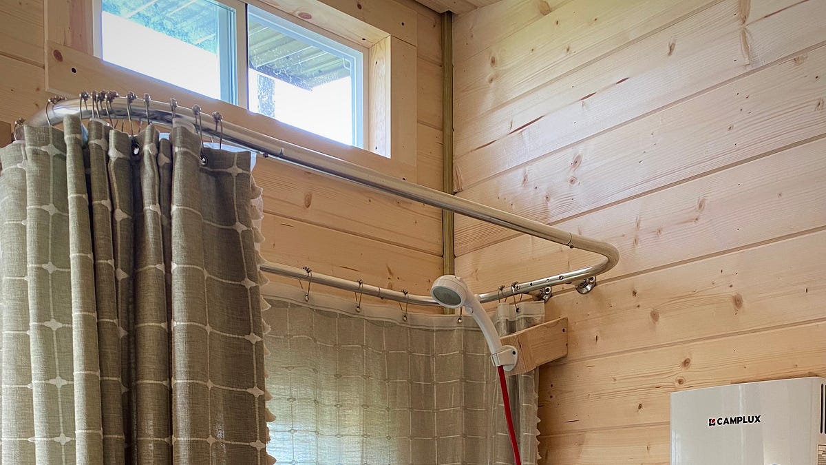 How to Build an Off Grid Shower