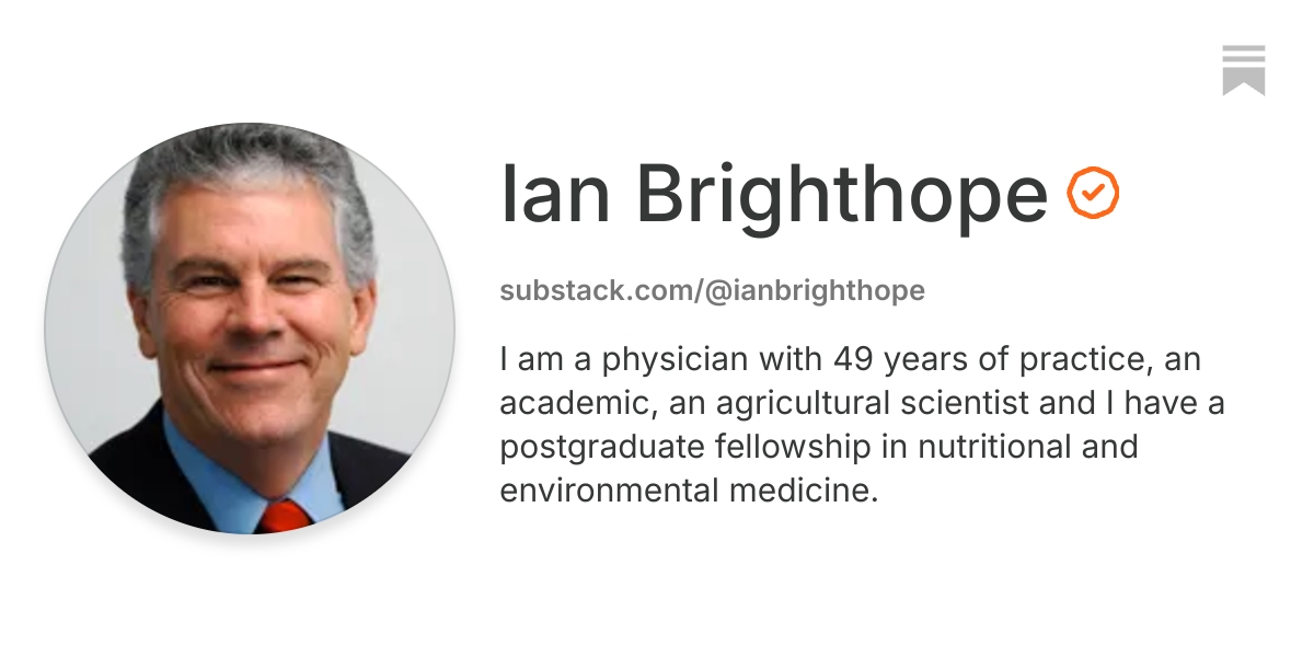 Ian Brighthope | Substack