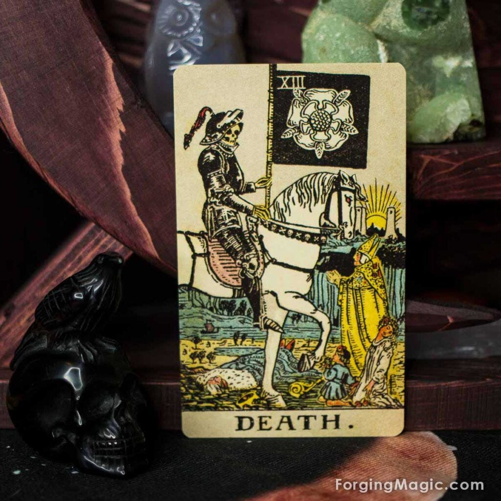 The Death Card in Tarot