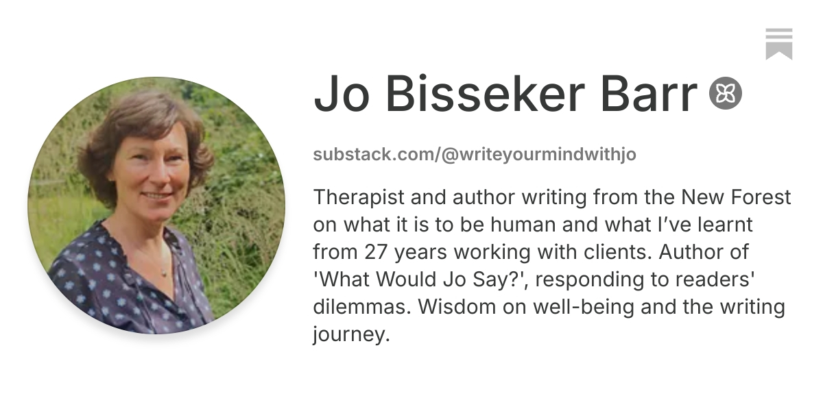 Jo Bisseker Barr | Substack