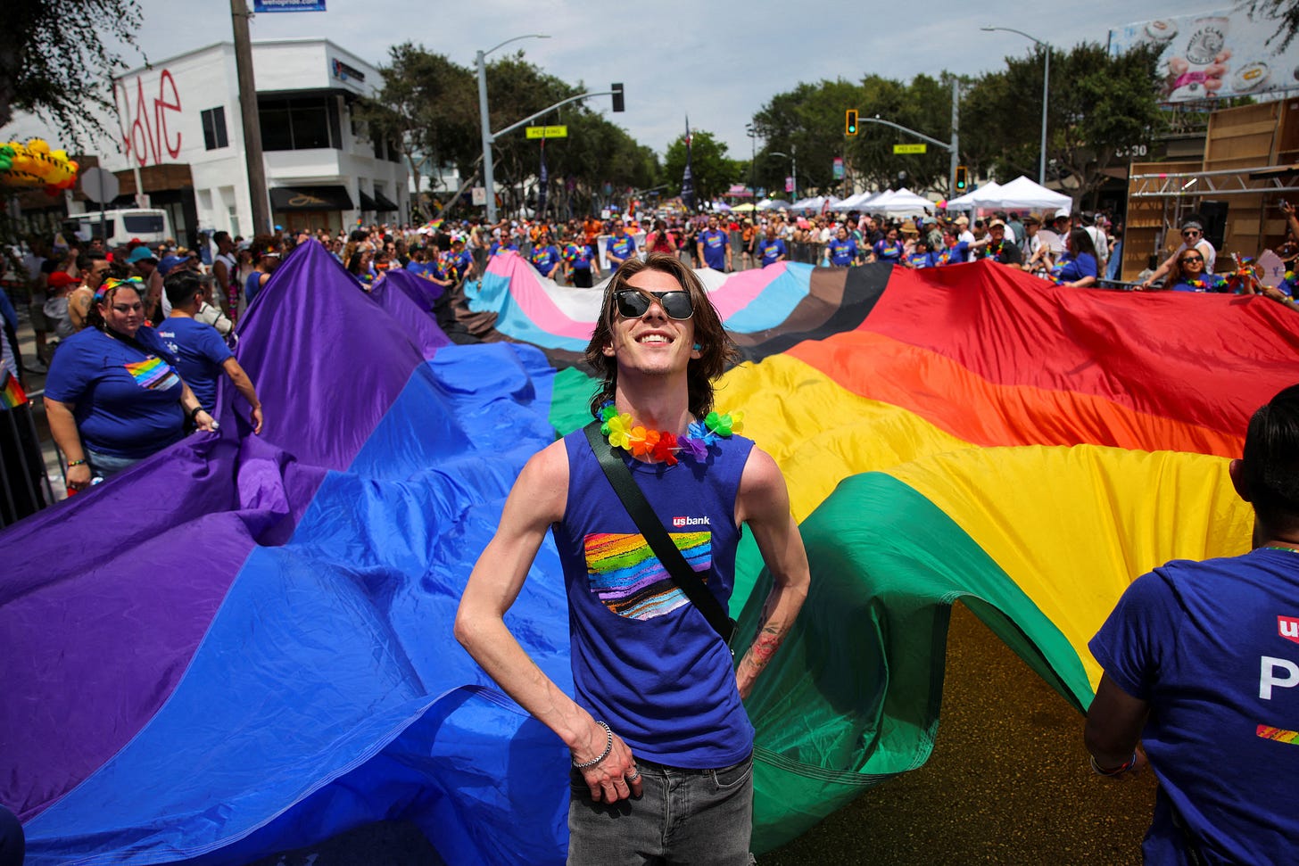 Annual Pride Parade in West Hollywood