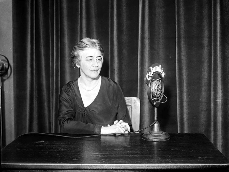 Portrait of Congresswoman Ruth Bryan Owen in 1930. Courtesy of Nebraska State Historical Society.