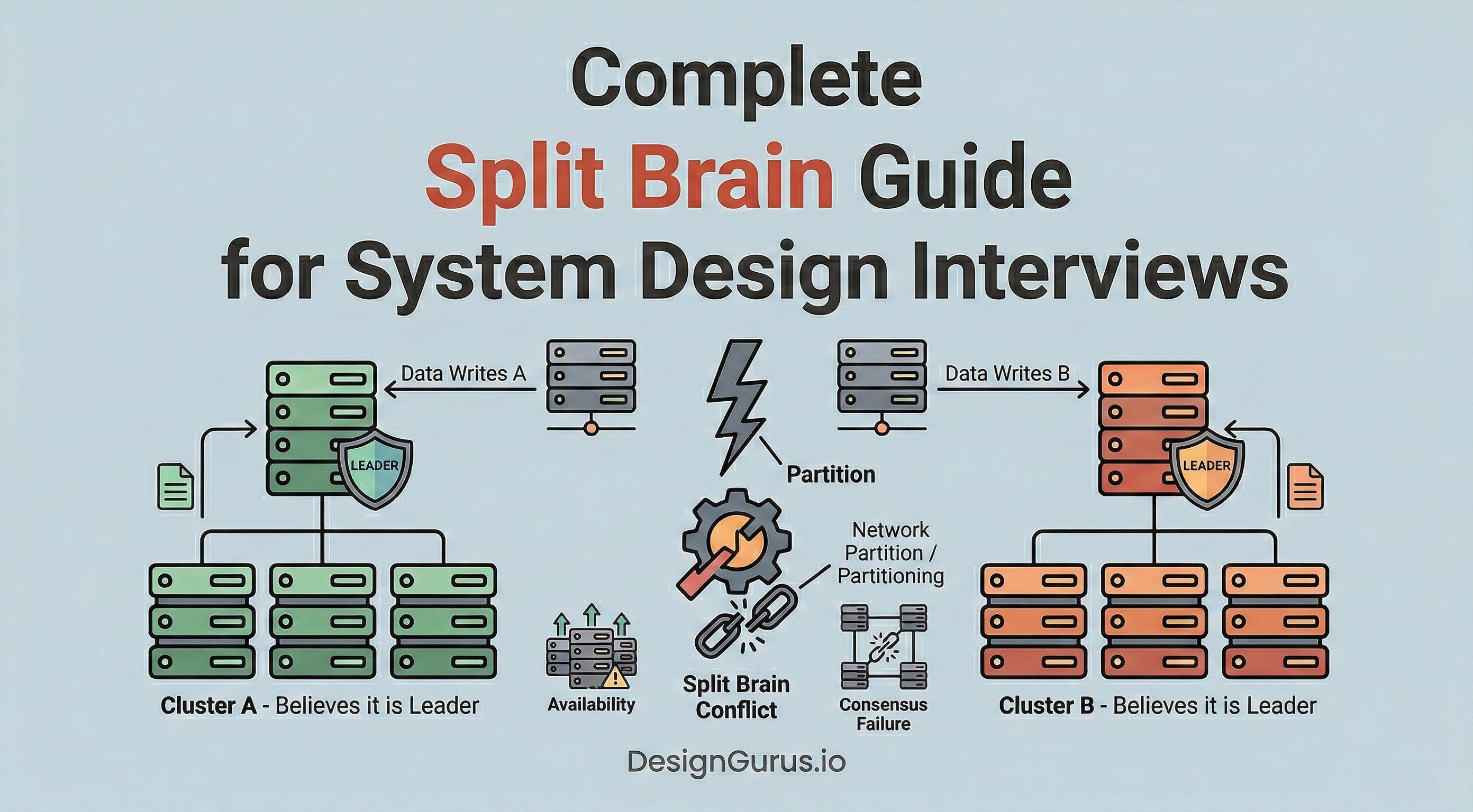 Understanding Split Brain for System Design Interviews