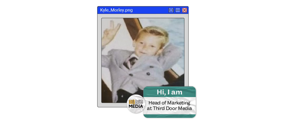 Baby photo of Kyle Morley Baby photo of Kyle Morley