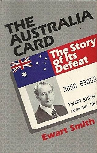 The Australia card by Ewart Smith, Ewart Smith