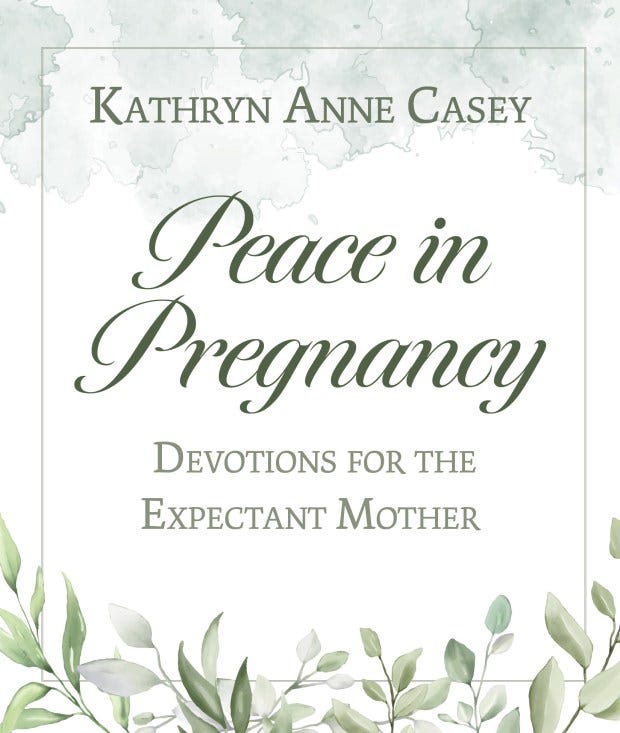 Peace in Pregnancy Book Cover