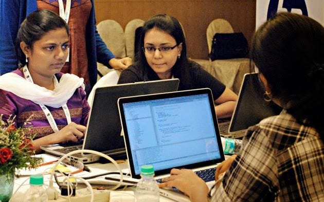 Only 2 per cent of professionals working in FOSS are Women Only 2 per cent of professionals working in FOSS are Women