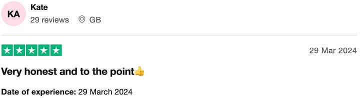 Brainless and fake Trustpilot reviews