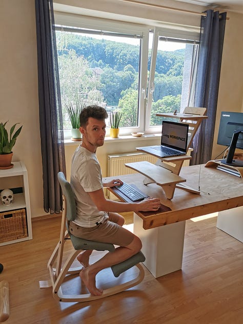 The best posture is always the next one