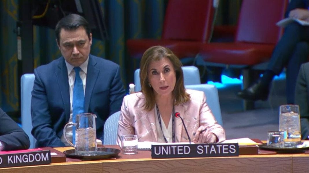 Remarks by Ambassador Tammy Bruce, Deputy Representative of the United ... Remarks by Ambassador Tammy Bruce, Deputy Representative of the United ...