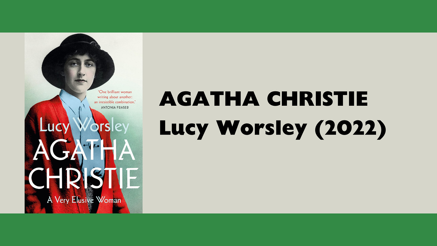 Agatha Christie by Lucy Worsley (2022)