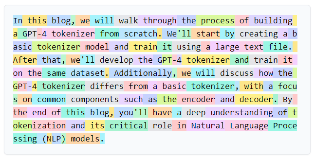 Build and Train GPT-4 Tokenizer from scratch | by Priyanthan Govindaraj |  Medium