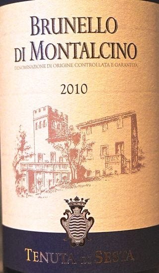 Tenuta di Sesta Label CU Tenuta di Sesta Label CU