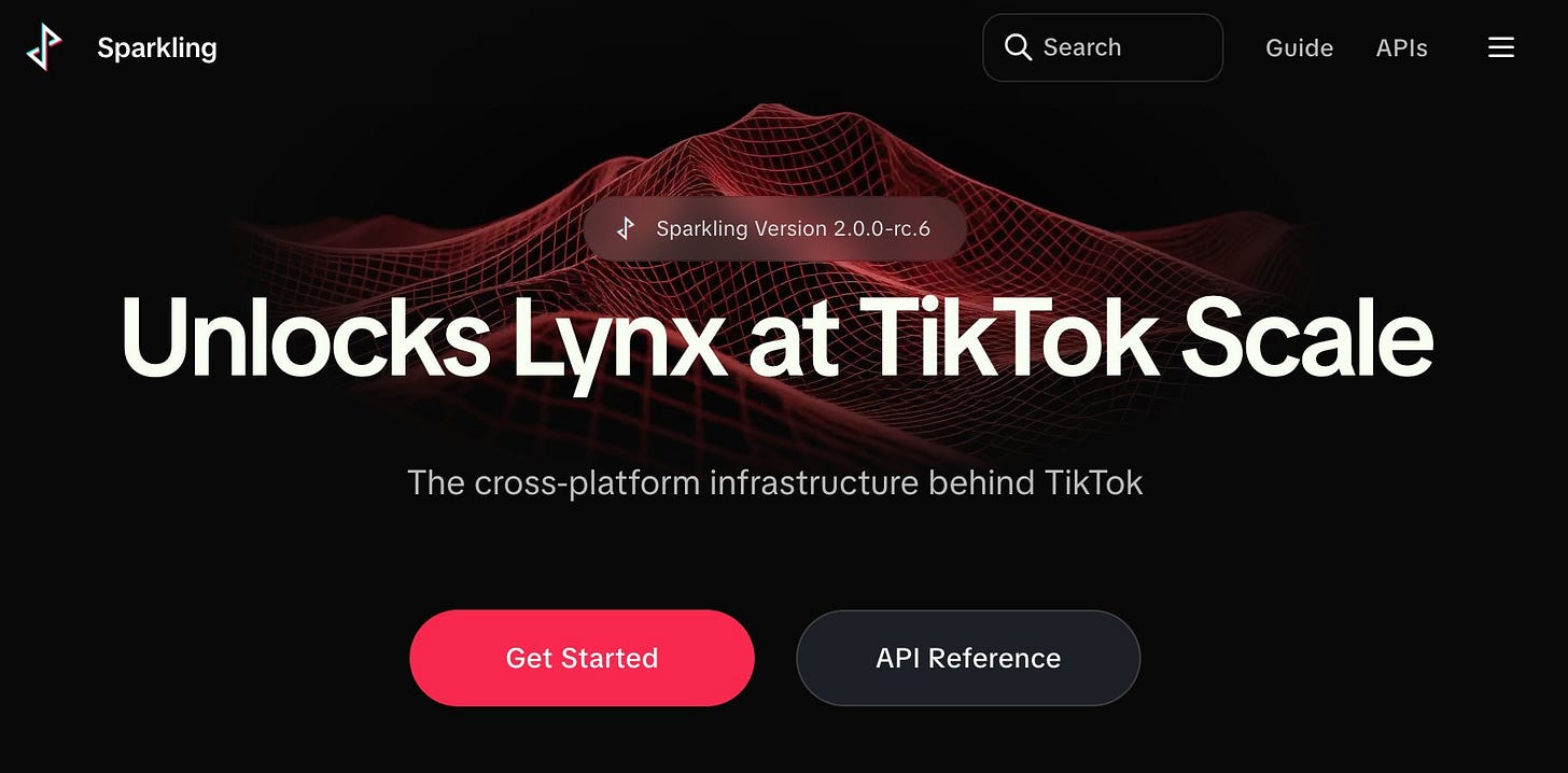 Sparkling - Unlocks Lynx at TikTok Scale