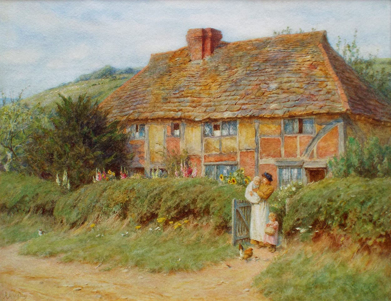 Old Cottages, Horsham – Baron Fine Art