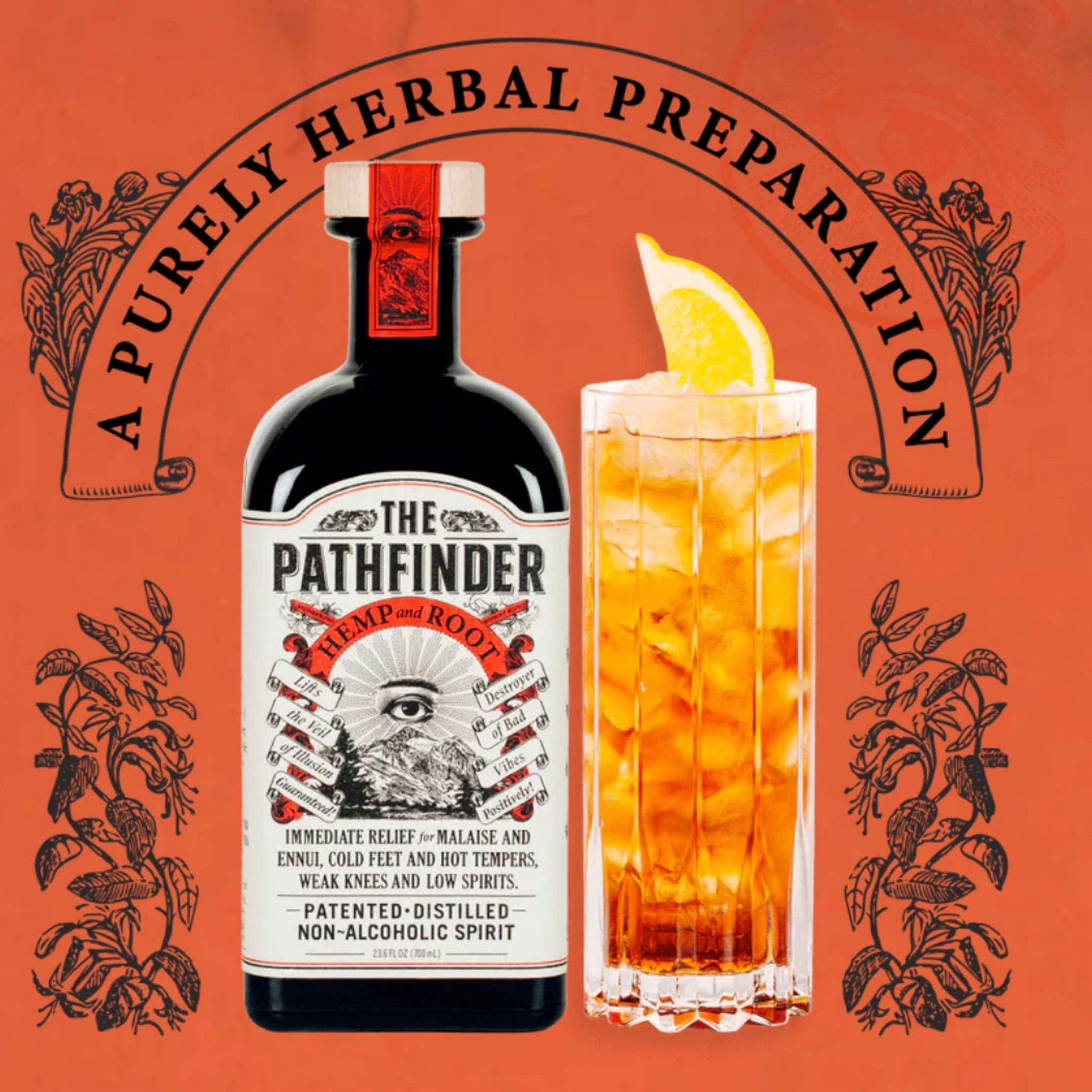 The Pathfinder Non-Alcoholic Hemp-Infused Spirit - Boisson