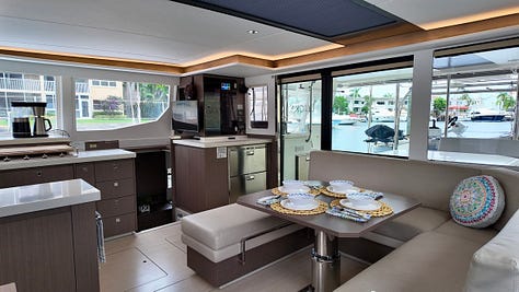 Boat Listing Photo Examples:  HH50, Windelo 50, and Leopard 45