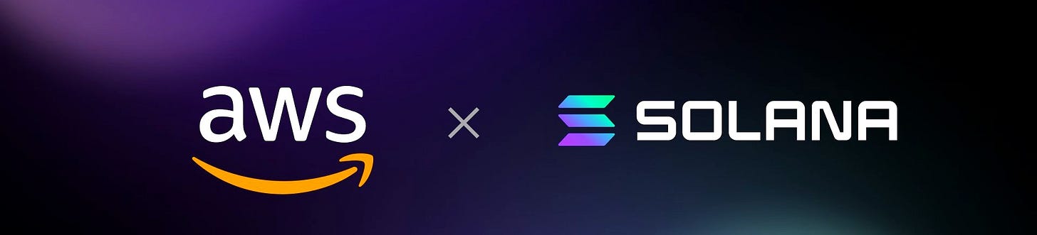 Solana on X: "1/ Breaking News: Live at #Breakpoint2023, it was revealed that Solana nodes are now available for deployment on Amazon Web Services! ☁️⛓️ 🔗https://t.co/yy8LXsecbR Learn more 🧵👇 https://t.co/a5t0sobUhp" / X Solana on X: "1/ Breaking News: Live at #Breakpoint2023, it was revealed that Solana nodes are now available for deployment on Amazon Web Services! ☁️⛓️ 🔗https://t.co/yy8LXsecbR Learn more 🧵👇 https://t.co/a5t0sobUhp" / X