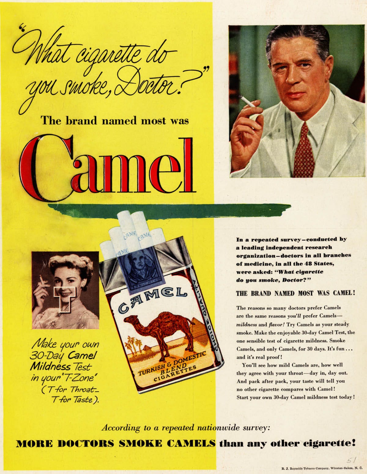 30 Outrageous Vintage Cigarette Ads Claimed That 30 Outrageous Vintage Cigarette Ads Claimed That