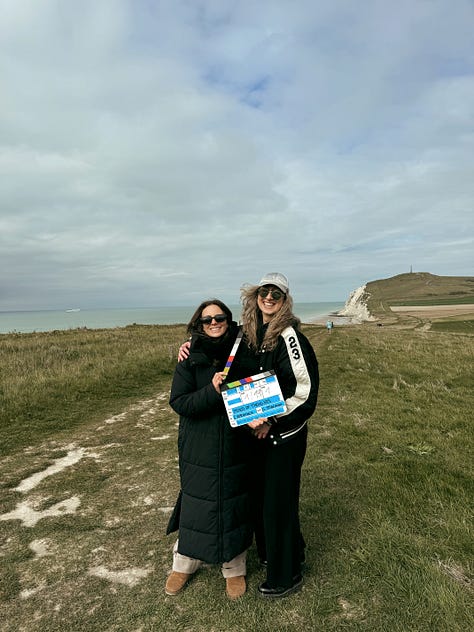 A behind-the-scenes look at our filming day on a cliff in France, with the crew working against the backdrop of an endless sea, rugged terrain, and dynamic weather. Mind of Thoughts Short Film Shoot.