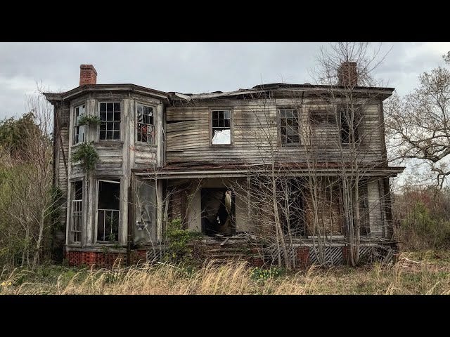 Collapsing ABANDONED Farm Houses Down South - YouTube