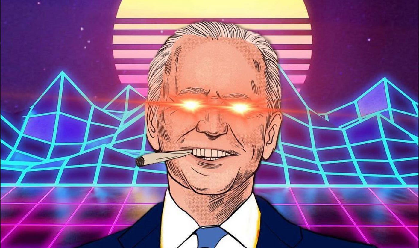 Memeing the Unmemeable President: Dark Brandon Takes on The Right | by  Jamie Cohen | Medium