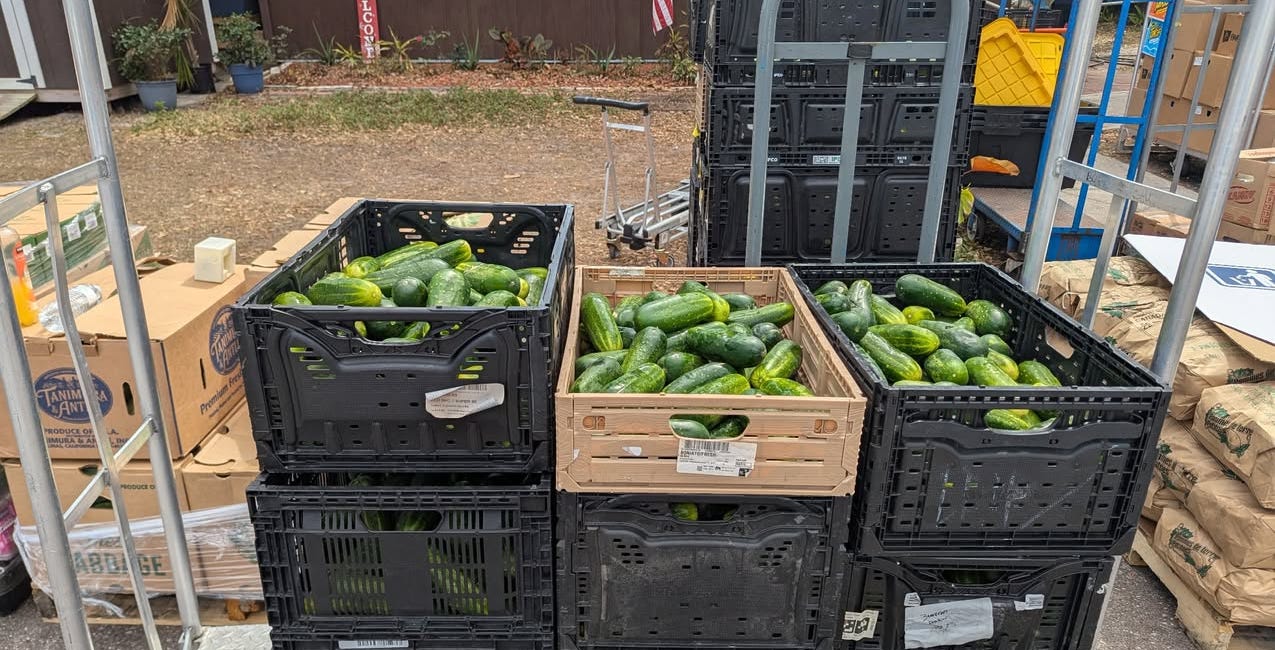Manatee Food Security Network Partnership Shares 25,000 Pounds of Fresh Food With Residents