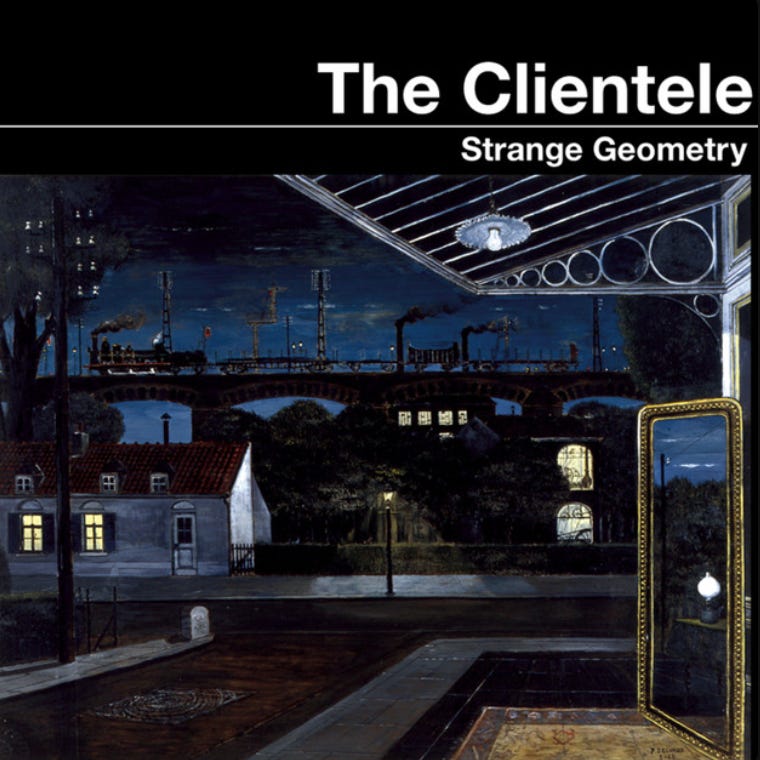 The Clientele "Strange Geometry" album art The Clientele "Strange Geometry" album art