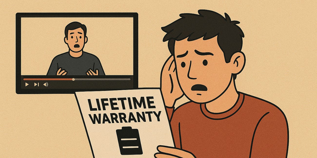 Lifetime warranties