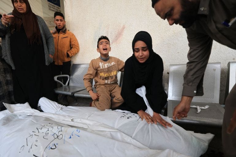 Relatives of Jehad Arafat, who was killed in Israeli bombardment, Relatives of Jehad Arafat, who was killed in Israeli bombardment,
